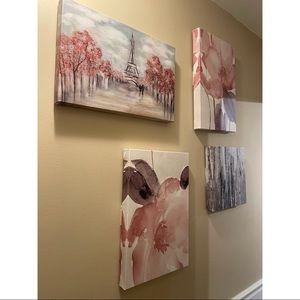 4 piece Wall Art Set